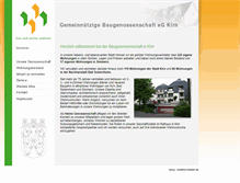 Tablet Screenshot of baugenossenschaft-kirn.de